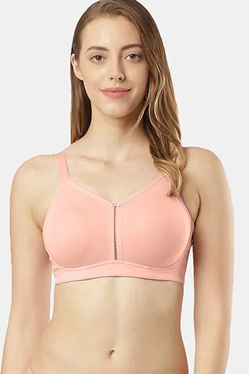 Buy Jockey Double Layered Non Wired Full Coverage Minimiser Bra - Candy Pink